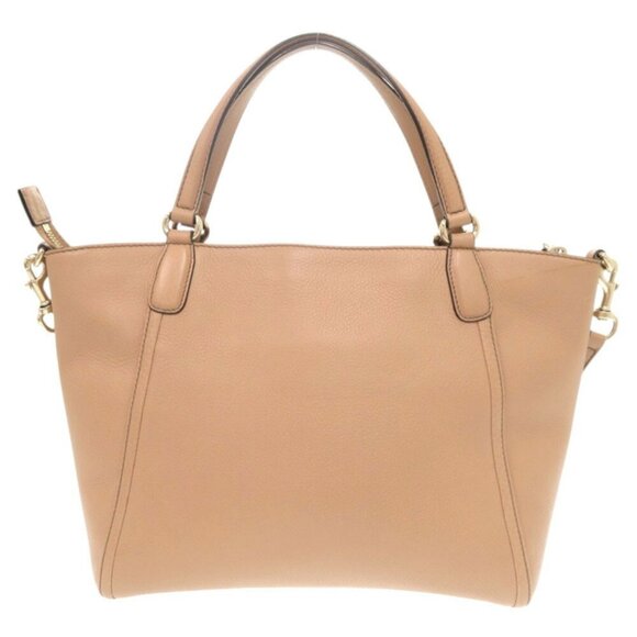 GUCCI Cream Leather Shoulder Bag - Picture 4 of 11